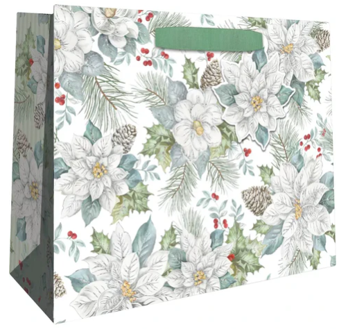 Jillson & Roberts - Medium Tote - Snowdrift Floral - XMT795