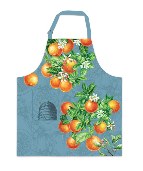 Stonewall Kitchen - Michel Design Works -  L'Orange Apron w/ Pockets - 811437