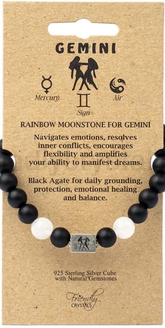 Friendly Crystals - Zodiac Collection - Gemini - 8 MM