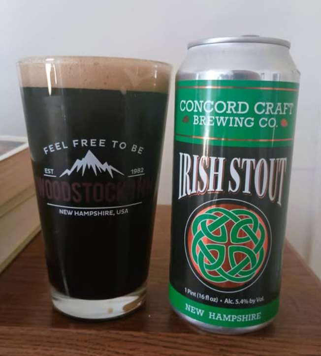Concord Craft Brewing Co. - Nitro Irish Stout - 16 oz 4 Pack Cans - 1664663