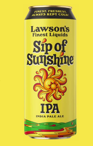 Lawson's Finest Liquids - Sip of Sunshine - 4 Pack 16 oz Cans - 2010
