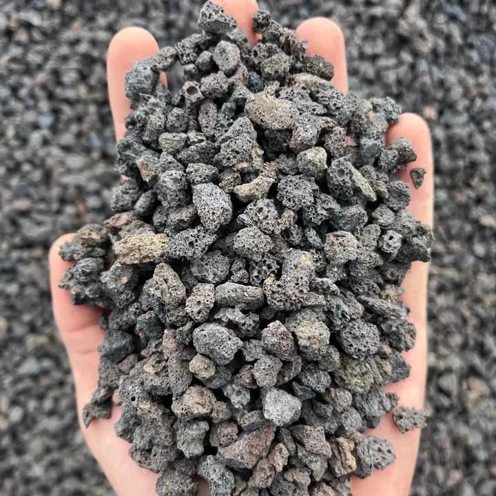 Ivy May Co - Bulk Amendments – 3/8" Black Lava Rock