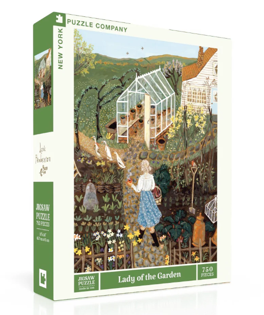 New York Puzzle Company - Lady of the Garden - NPZLP2618