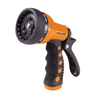 Dramm - 9 Pattern Revolver Nozzle Uncarded Orange - 1012700 - 80170011