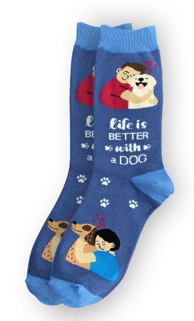 E&S Pets - Life is Better with a Dog Full Body Socks 800 FB -165