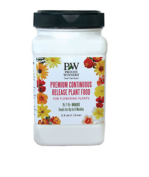 Proven Winner Premium Continuous Release Plant Food 2.5 lb Jar 81000002