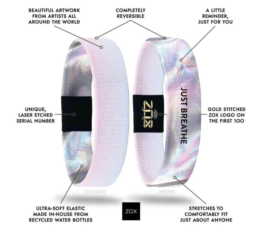 ZOX - Just Breathe Bracelet - IA-JB