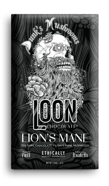 Loon Chocolate - Lion's Mane Chocolate 2.25 oz