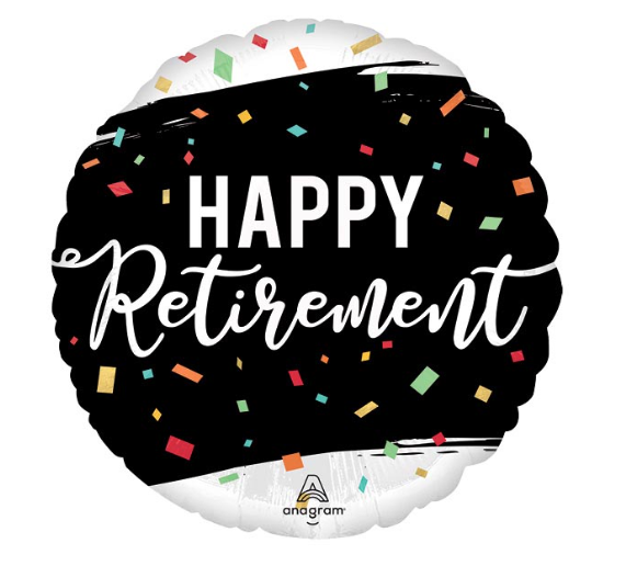 17" Foil Balloon - Happy Retirement - 4127318
