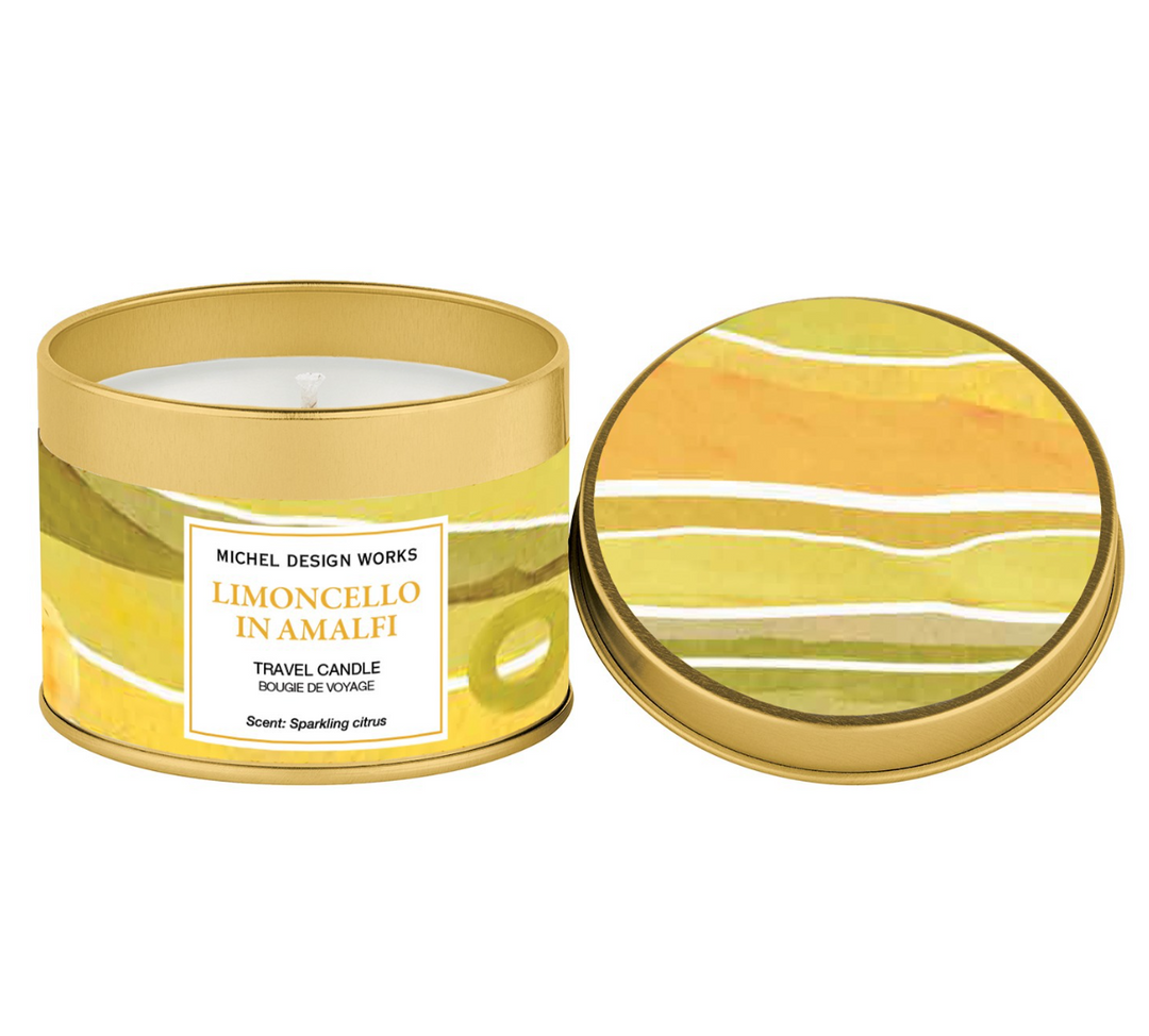 Stonewall Kitchen - Michel Design Works - Limoncello in Amalfi Travel Candle - 849459