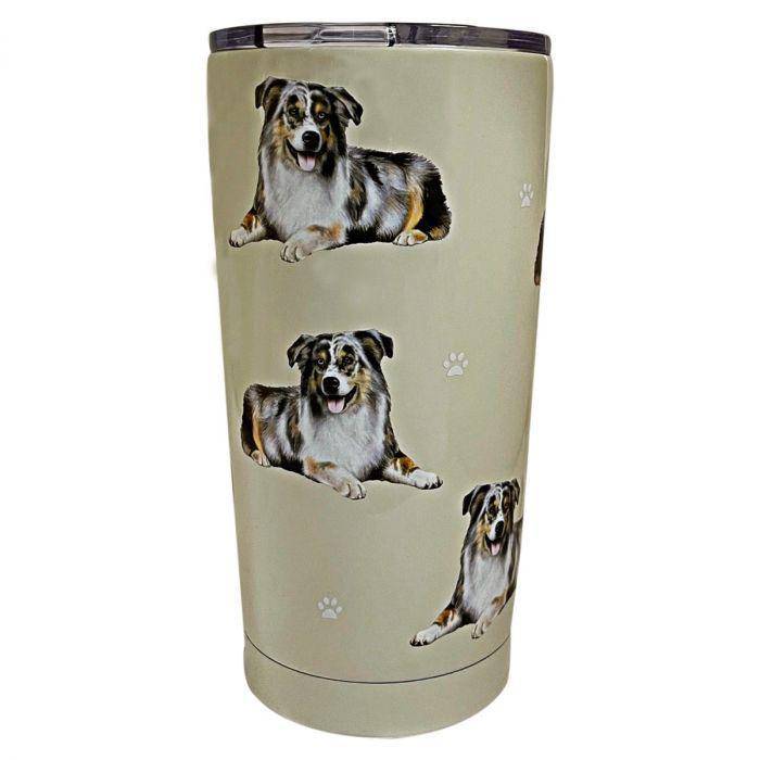 E & S PETS Australian Shepherd Serengeti Tumbler - Thumbnail 2