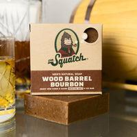 Dr. Squatch - Wood Barrel Bourbon - Bar Soap wh-bar-wbb-01
