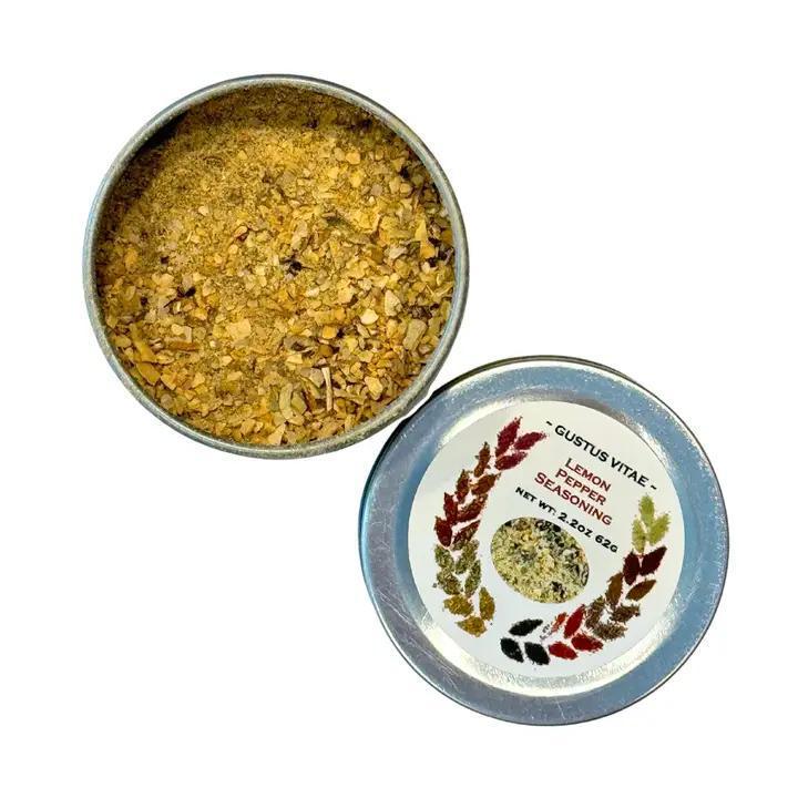 Gustus Vitae  Lemon Pepper Seasoning 2.2 oz