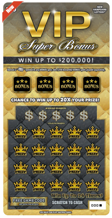 Scratch - $10 - VIP Super Bonus - 1686