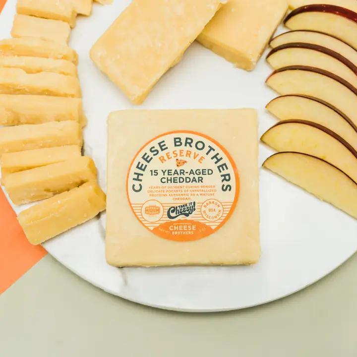 Cheese Brothers - 15-Year-Aged Cheddar 6 oz - CB10