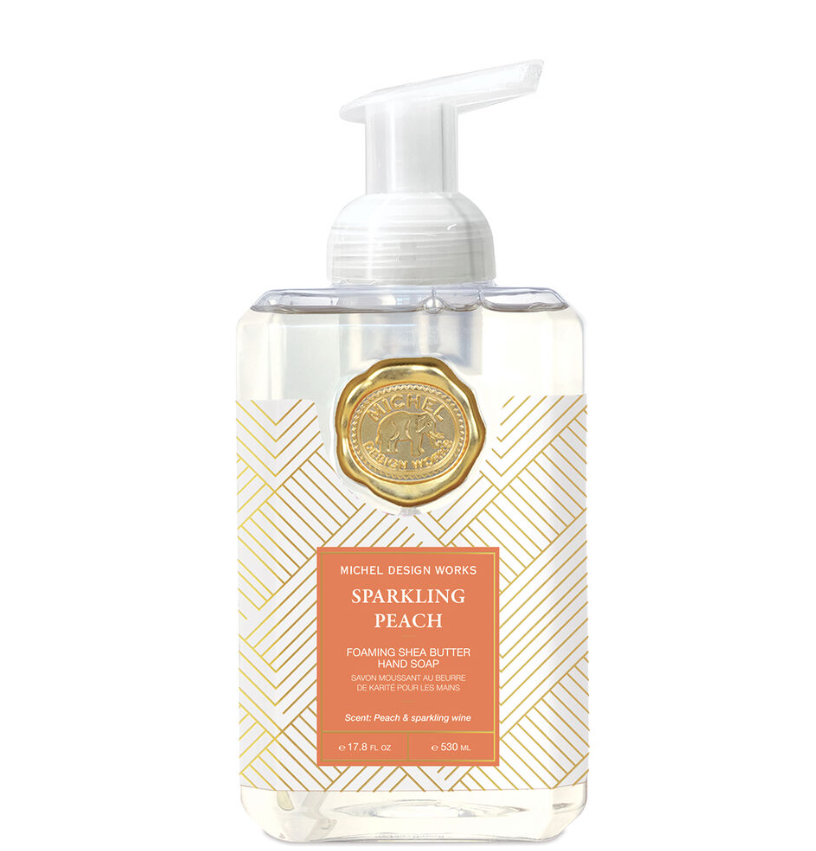 Stonewall Kitchen - Michel Design Works - Sparkling Peach Foaming Hand Soap 17.8 oz - 801452