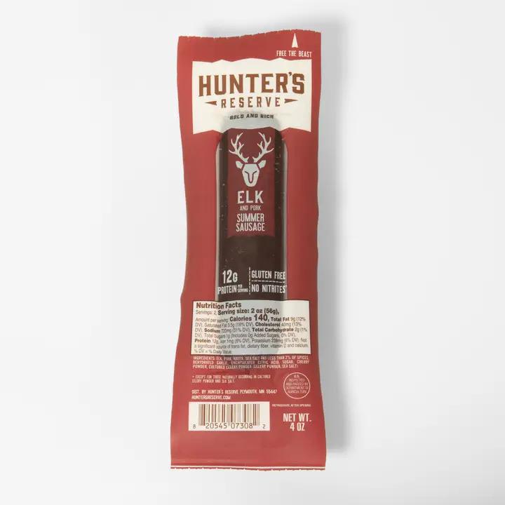 Hunter's Reserve - Elk Summer Sausage 4 oz - SS5073082