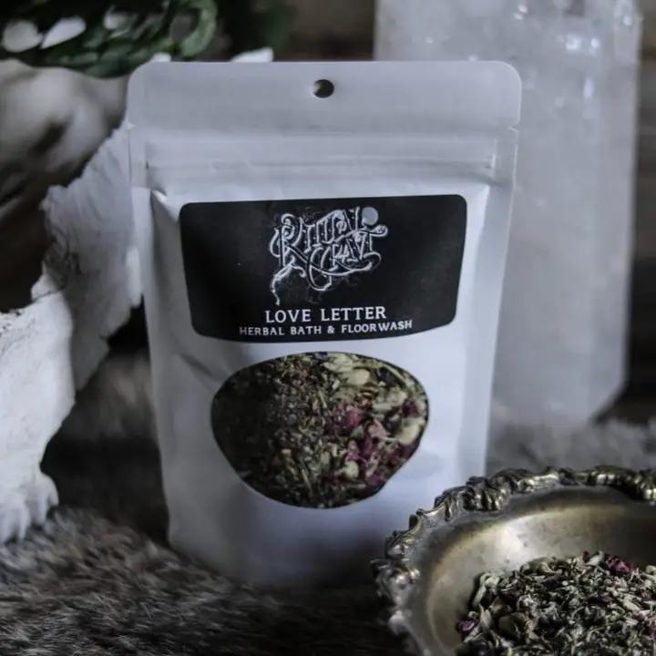 Ritualcravt - Herbal Bath & Floorwash - Love Letter 2.4 oz