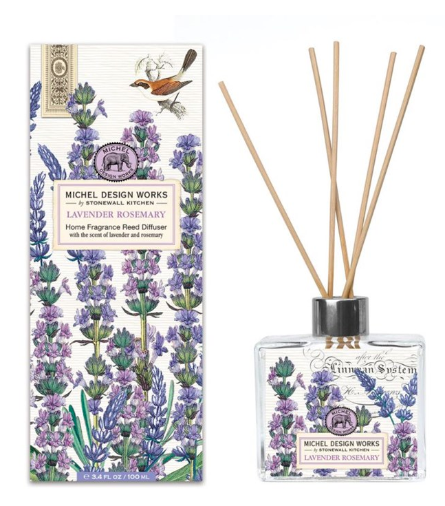 Stonewall Kitchen - Michel Design Works - Lavender Rosemary Home Fragrance Reed Diffuser 3.4 oz - 823081