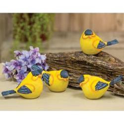 Resin Gold Finch - G13098