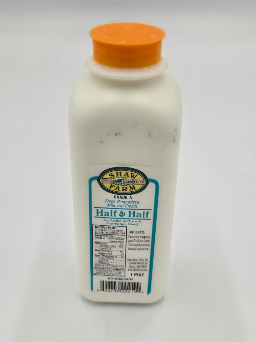 Shaw Farm - Plastic Pint - Half & Half