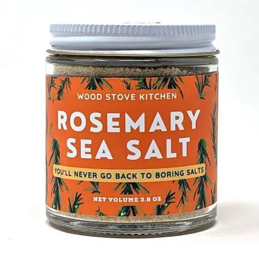 Wood Stove Kitchen - Rosemary Sea Salt 3.8 oz