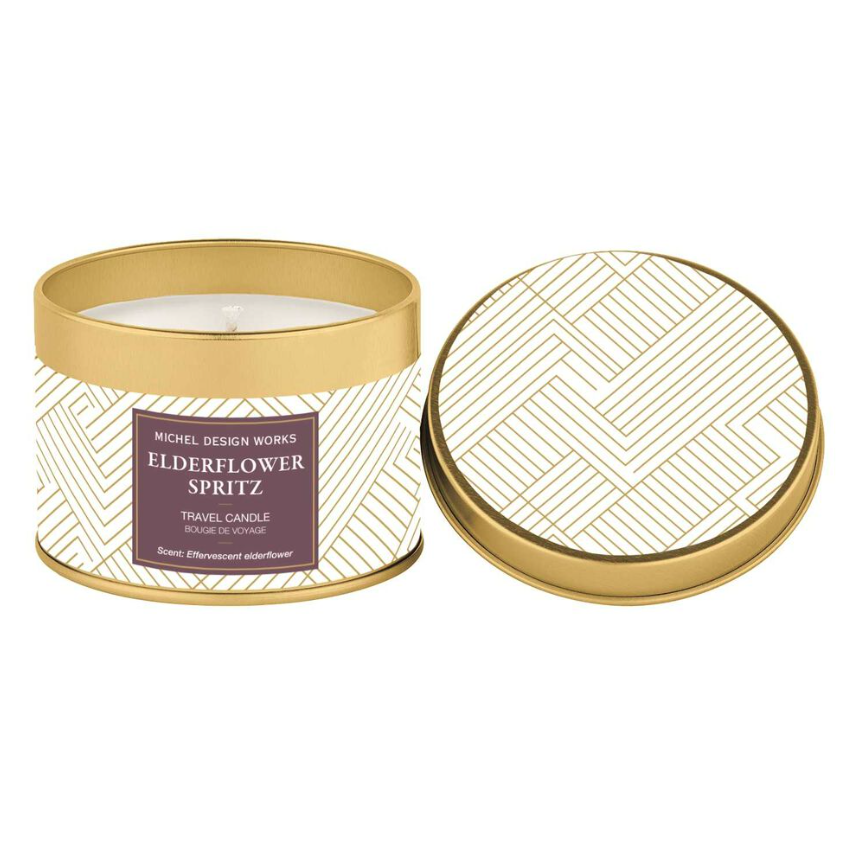 Stonewall Kitchen - Michel Design Works - Elderflower Spritz Travel Candle - 849451