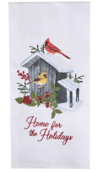 Park Designs Home For The Holidays Dishtowel - 7499-337