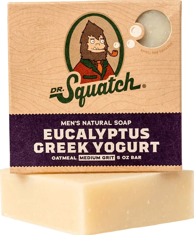 Dr. Squatch - Eucalyptus Greek Yogurt Bar Soap 5 oz - WH-BAR-EGY-01