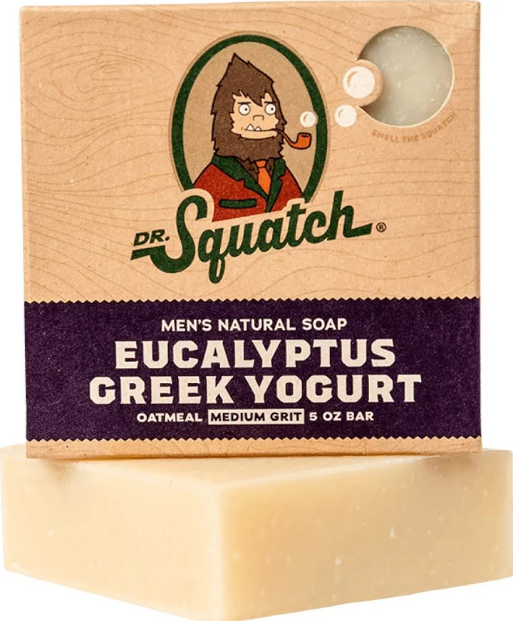 Dr. Squatch - Eucalyptus Greek Yogurt Bar Soap 5 oz - WH-BAR-EGY-01