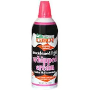 Cabot Creamery - Whipped Cream - 7 OZ 90141 DISCO