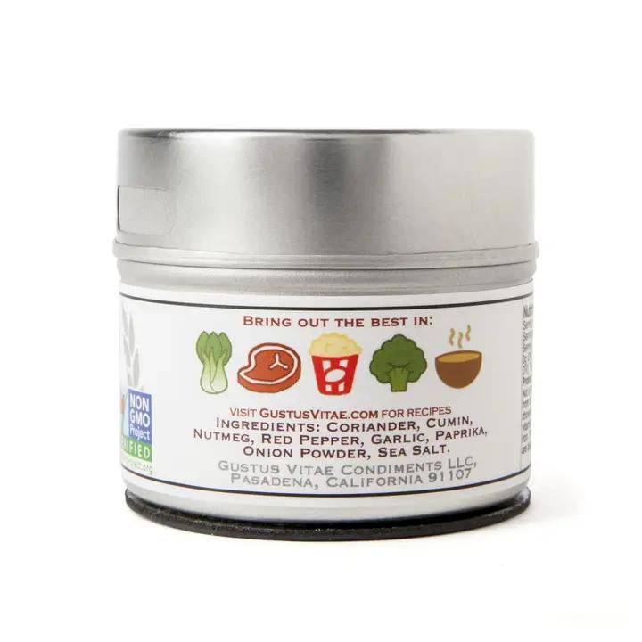 Gustus Vitae  Indian Tandoori Sea Salt 2.6 oz