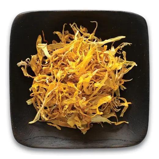 Frontier Co-op - Calendula Flower Petals, Organic - 50405 by the lb (ordered in 1/2 lb bags)
