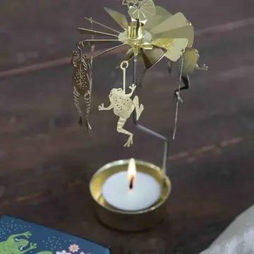 Rotary Candleholder - Frogs - 90-AN130G