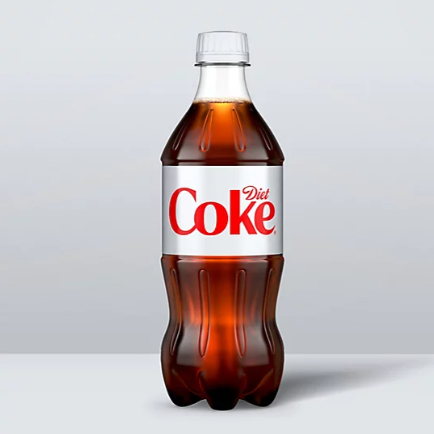 Diet Coke 20 oz Bottle - 119827