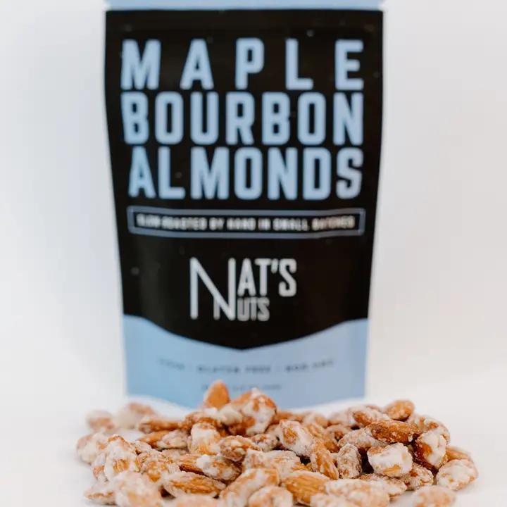 Nat's Nuts - Maple Bourbon Almonds 4 oz