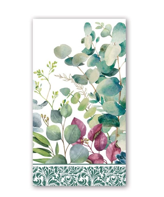 Stonewall Kitchen - Michel Design Works - Eucalyptus & Mint Hostess Napkin - 807365