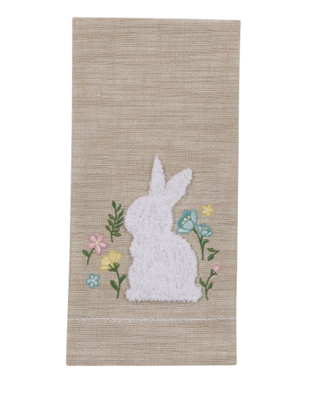 Park Designs - Fuzzy Bunny Decorative Dishtowel - 3955-106