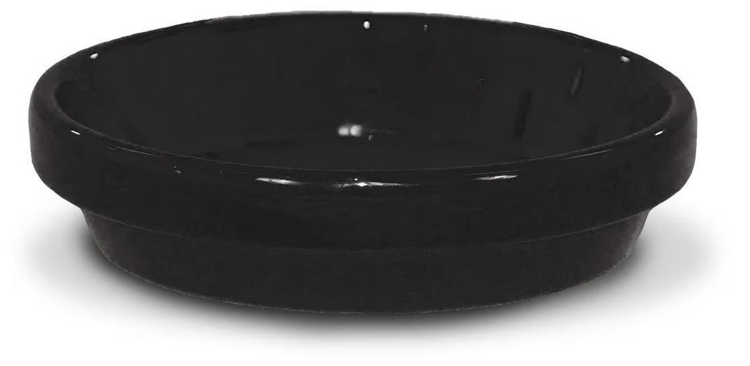 Ceramo Standard Saucer 4" Black PCSA-4-BL