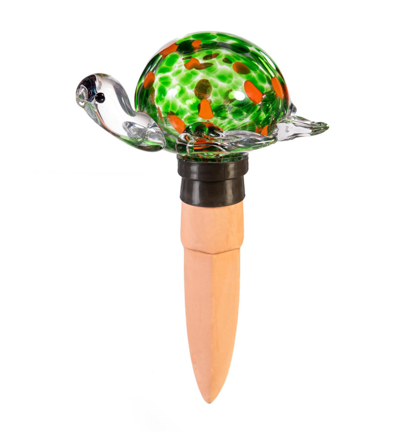 7.5" Glass Turtle Watering Globe - Assorted Styles - PX95YYGLS326