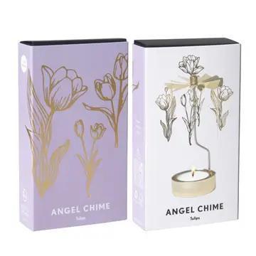 Rotary Candleholder - Tulips, Gold - 90-AN495G