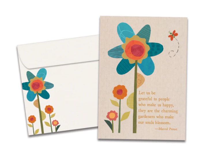 Tree-Free Greetings - Just Because Card - Happy Charming 22563