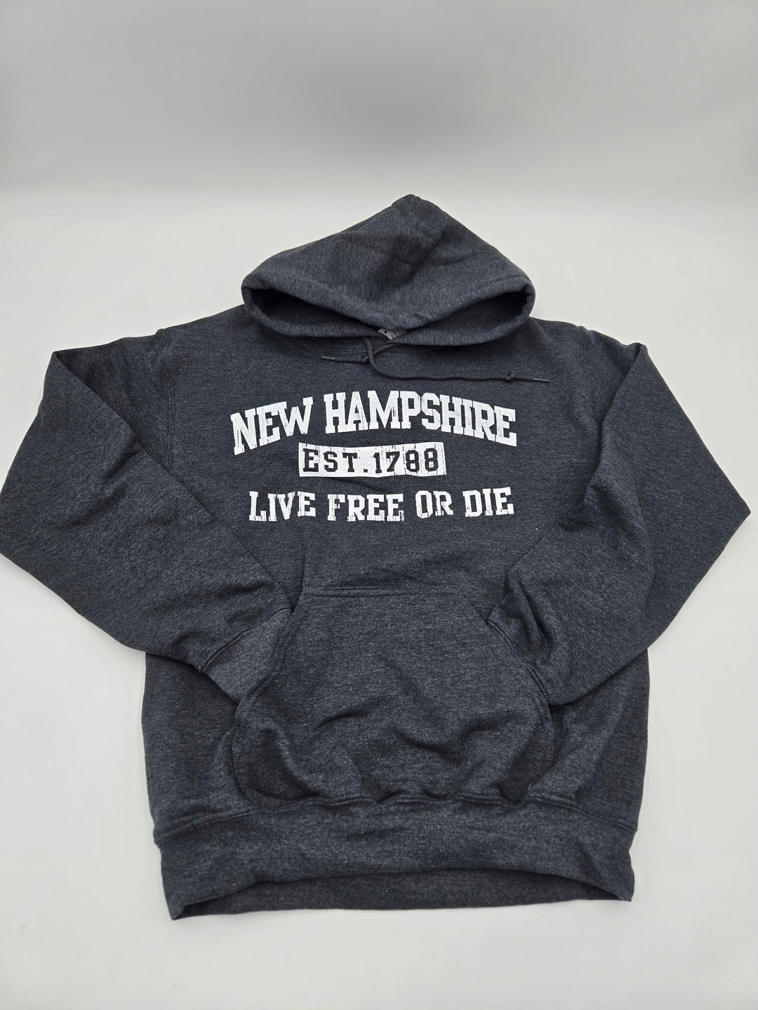 New Hampshire Hoodie - Graphite - Large