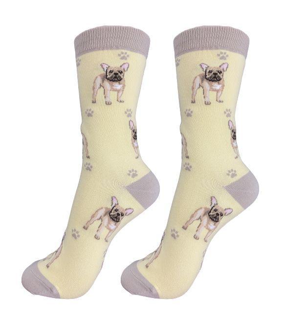 E&S Pets - French Bulldog Tan Full Body Socks 800 FB-64