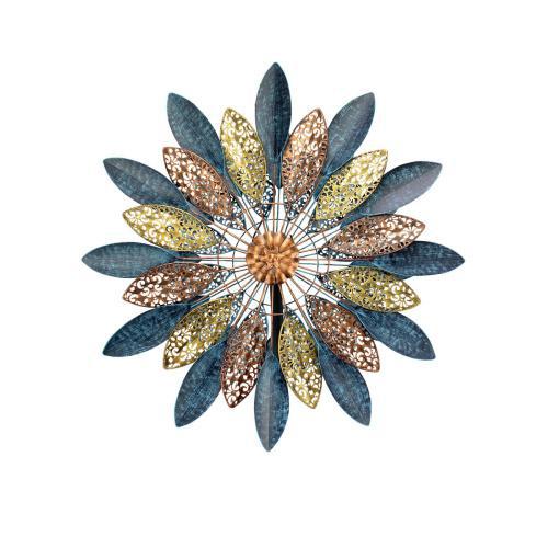 RCS Spinner Cut Out Leaves Blue Bronze Copper 34393 81652625