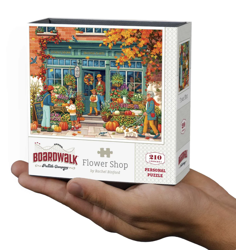 Boardwalk Puzzle Co. - Flower Shop Personal Puzzle ( 210 Piece ) - 90637
