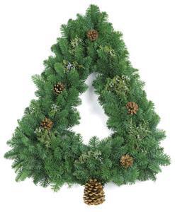 Swag - Naturally Noble Tree Wreath 24" Long 3025