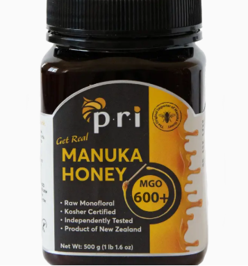 Pacific Resources - Raw Pri Manuka Honey Mgo (600+) 1.2 LB - 80550