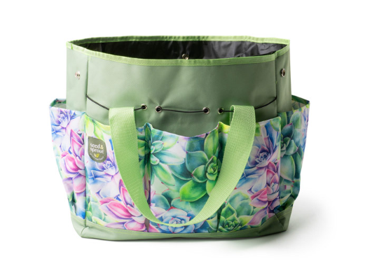 Seed & Sprout - Simply Succulent Gardening Tote Bag - SNSBAG2-SC