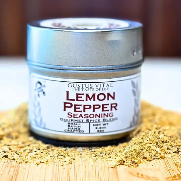 Gustus Vitae  Lemon Pepper Seasoning 2.2 oz